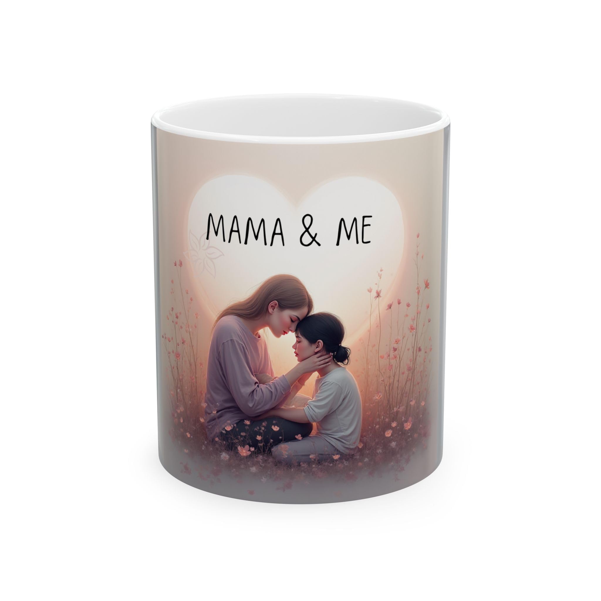 Heartwarming Mama & Me Ceramic Mug for Mom, Mother&