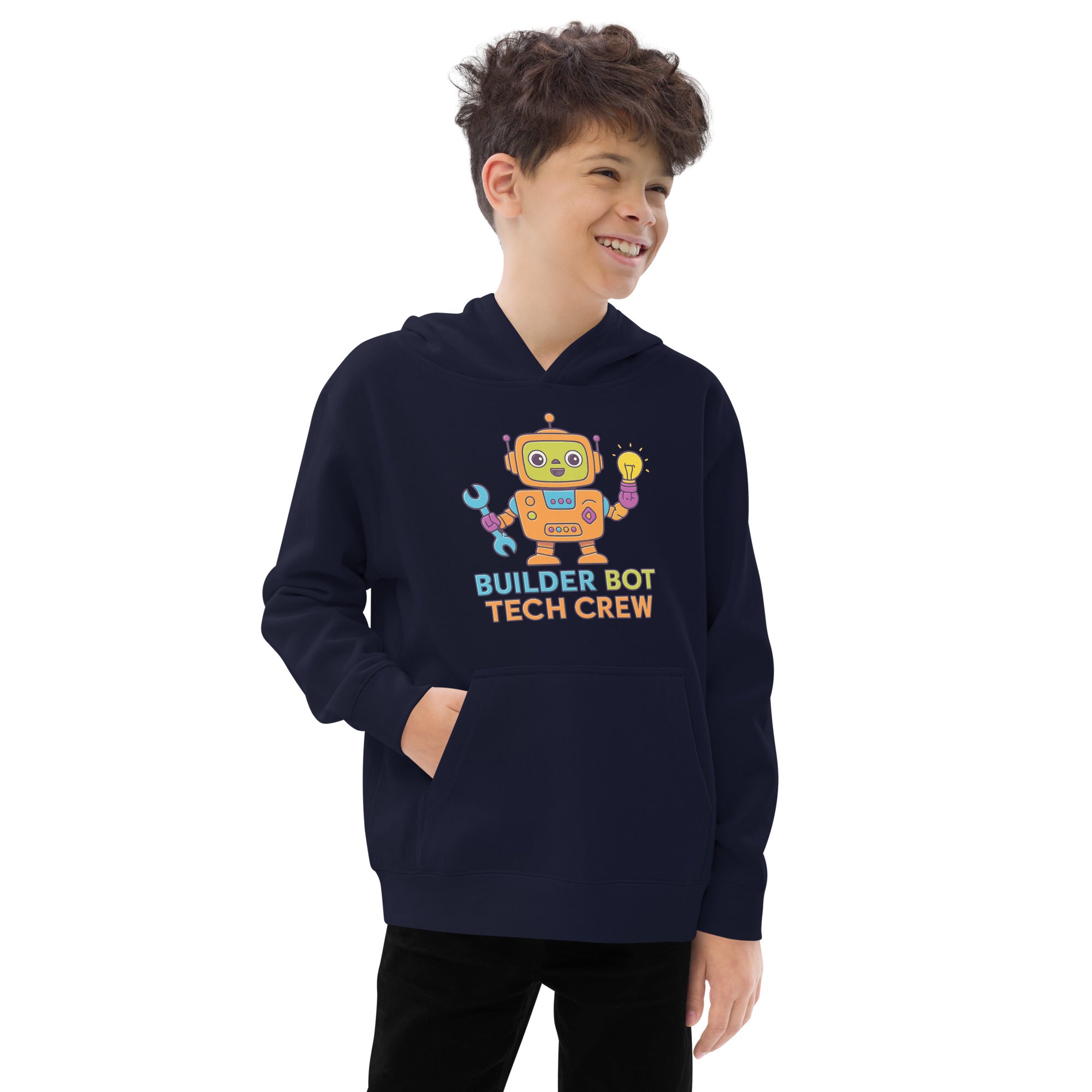Kids fleece hoodie-Always Blessed Print
