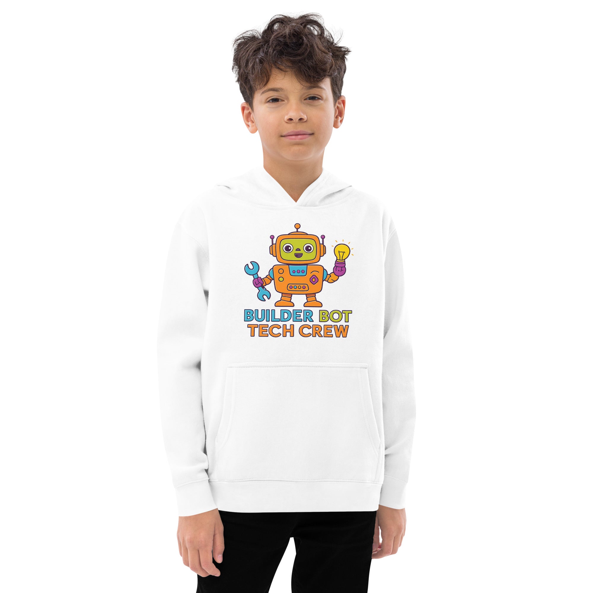 Kids fleece hoodie-Always Blessed Print