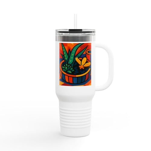 Vibrant Insulated Travel Mug, 40oz-Always Blessed Print