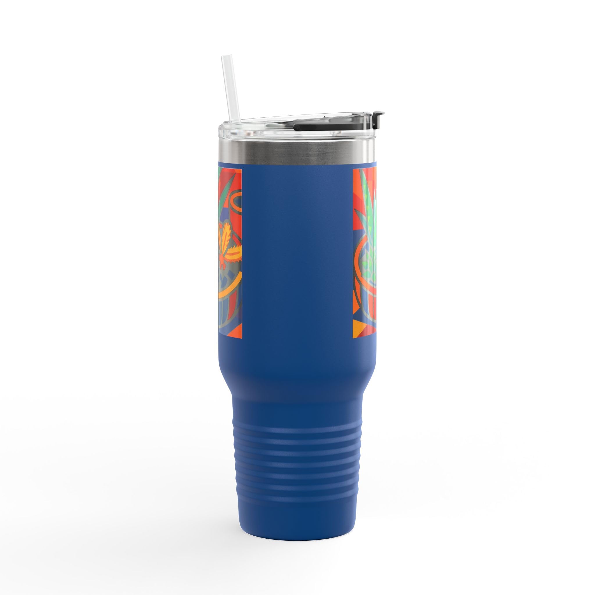 Vibrant Insulated Travel Mug, 40oz-Always Blessed Print