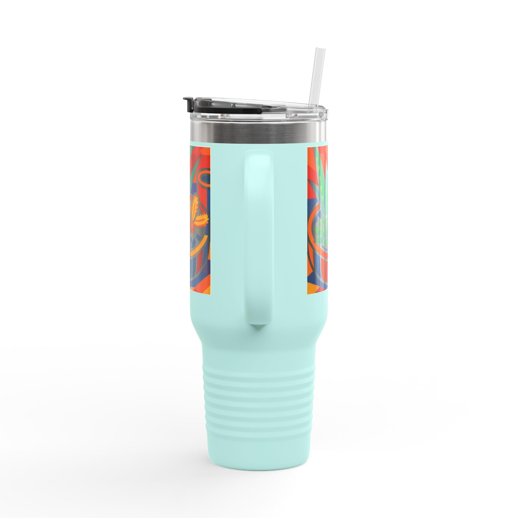 Vibrant Insulated Travel Mug, 40oz-Always Blessed Print