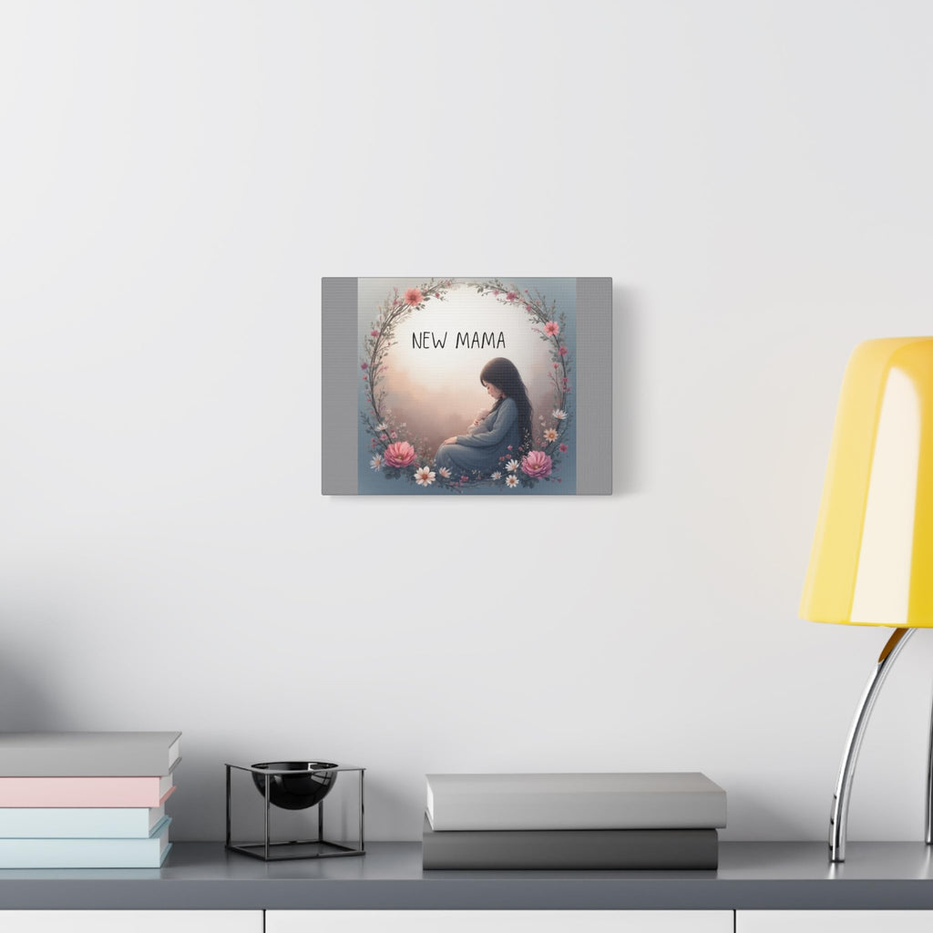 New Mama Canvas Wall Art-Always Blessed Print