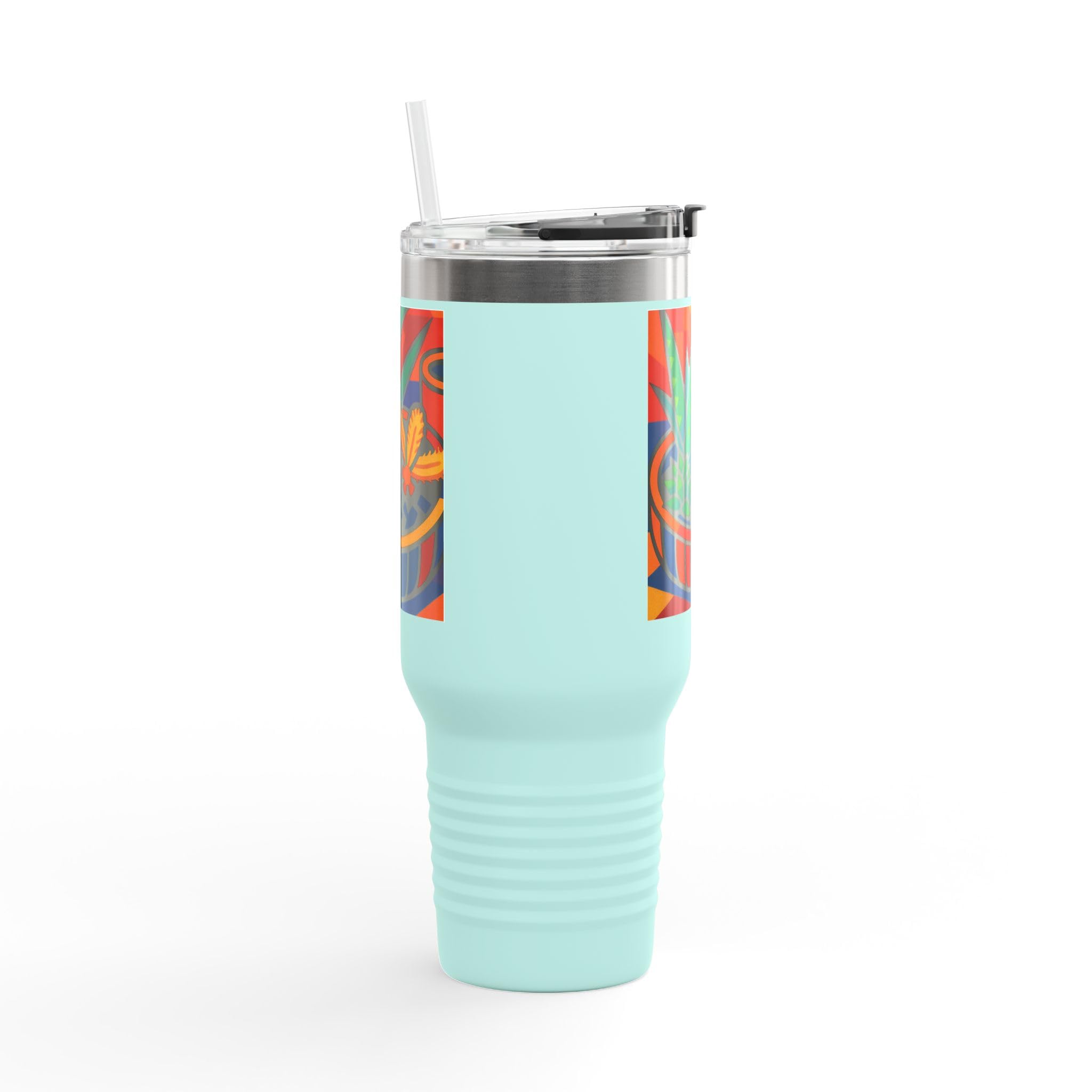 Vibrant Insulated Travel Mug, 40oz-Always Blessed Print