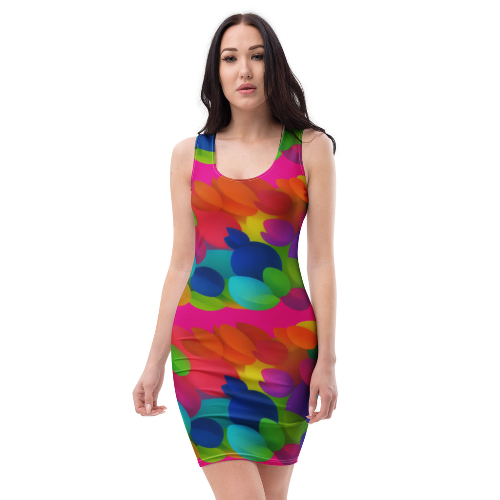 Bodycon dress-Always Blessed Print