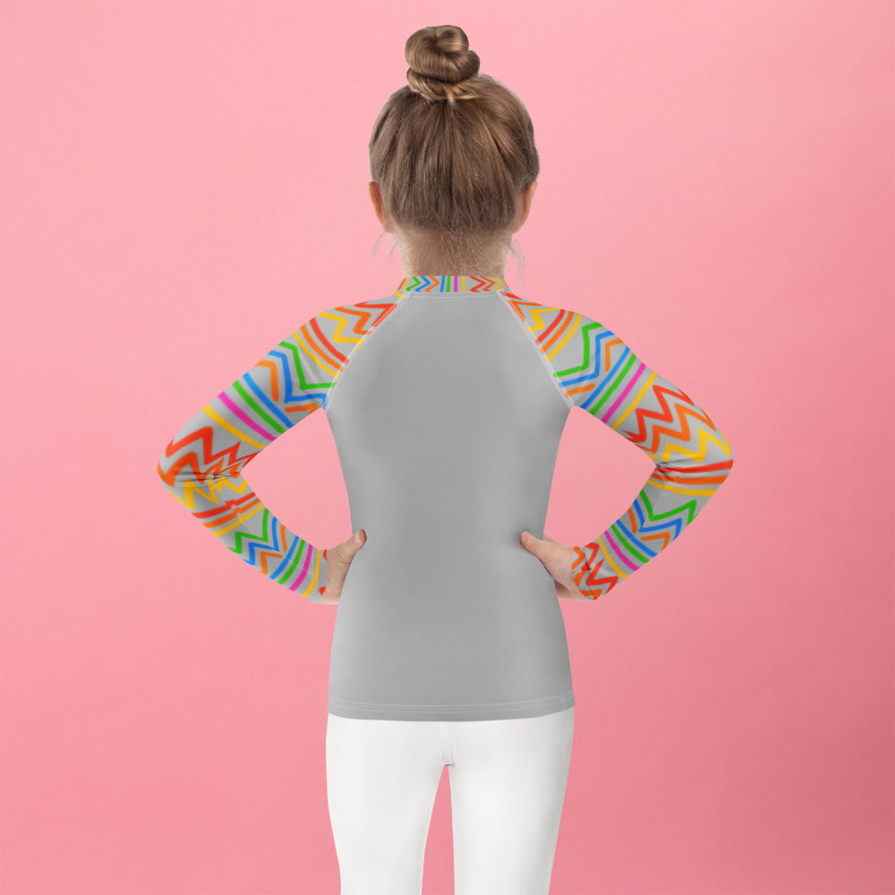 Kids Rash Guard-Always Blessed Print