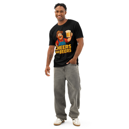 Men’s cotton crew neck t-shirt-Always Blessed Print