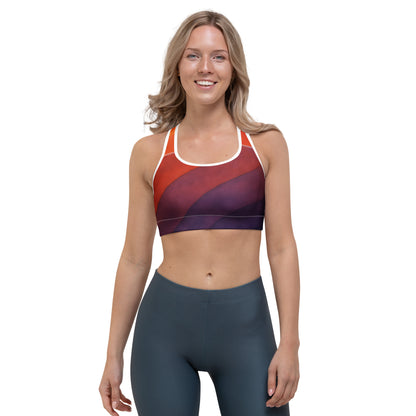 Sports bra-Always Blessed Print