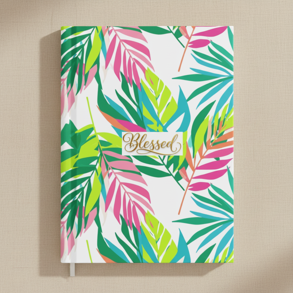 Blessed Tropical Journal - Close-Up Hero Shot