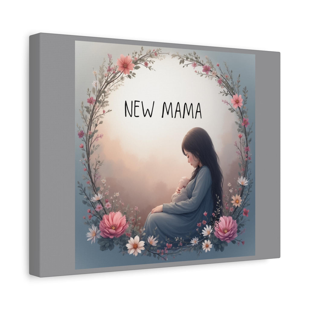 New Mama Canvas Wall Art-Always Blessed Print