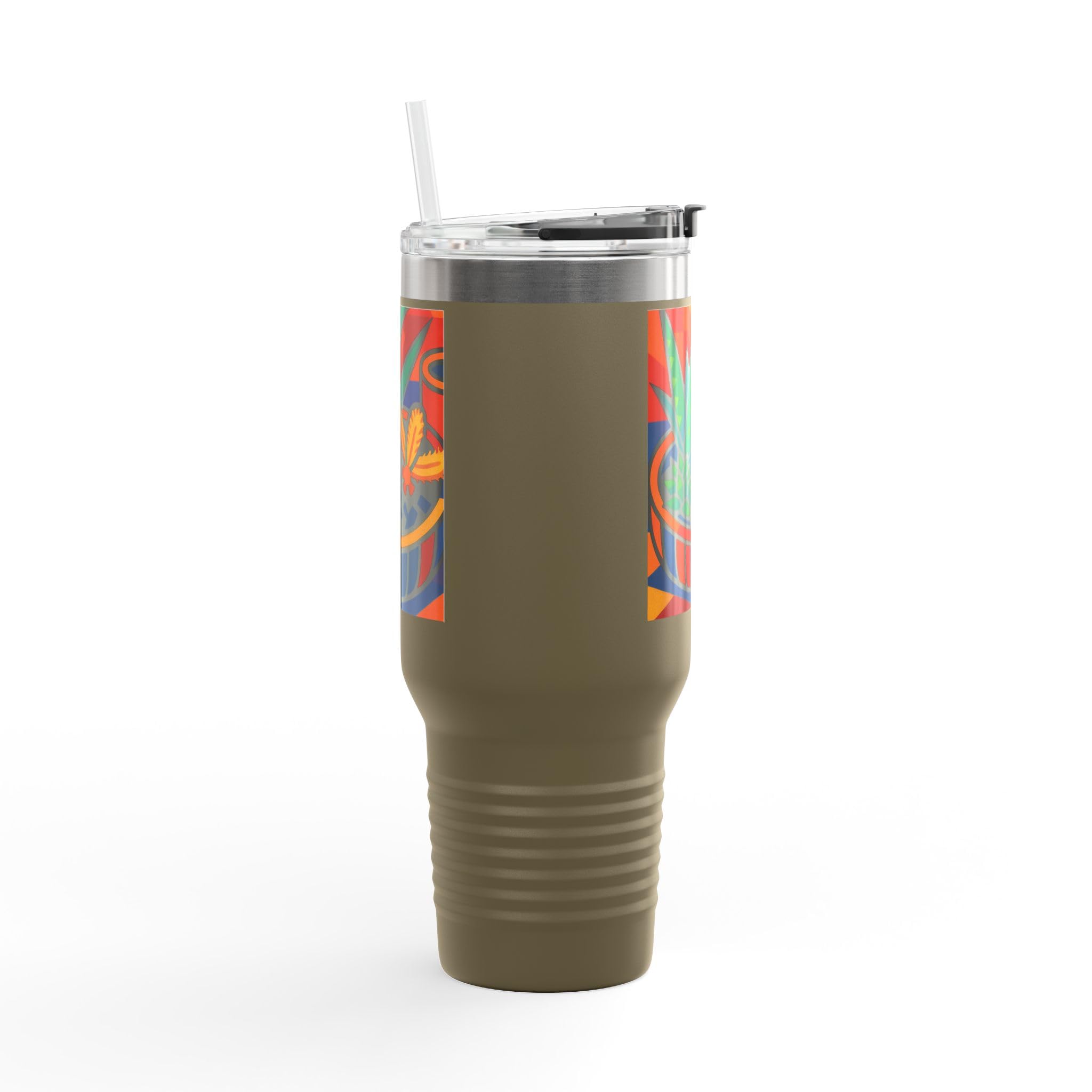 Vibrant Insulated Travel Mug, 40oz-Always Blessed Print