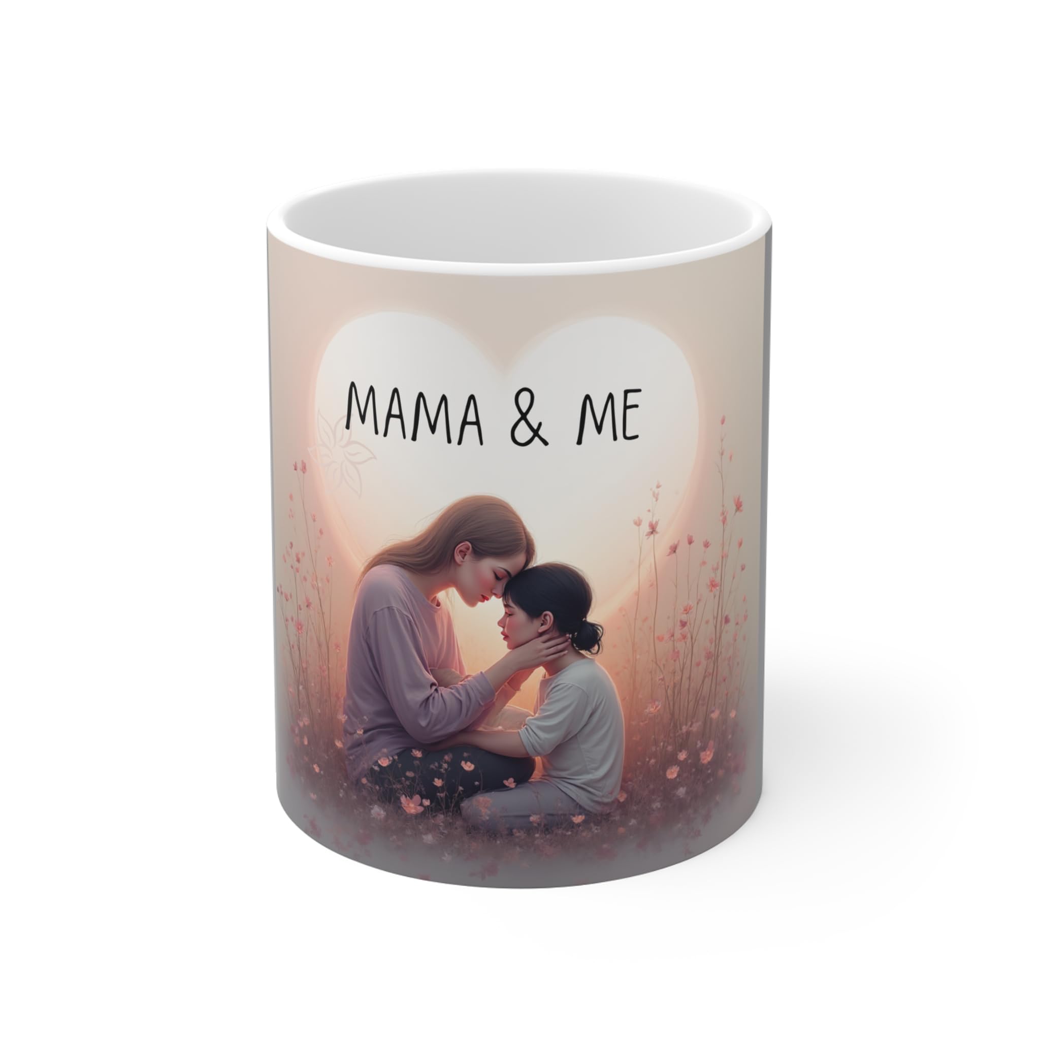 Mama & Me Heartwarming Mug-Always Blessed Print