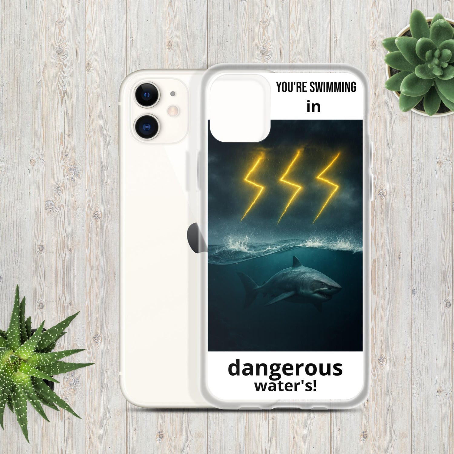 Clear Case for iPhone®-Always Blessed Print