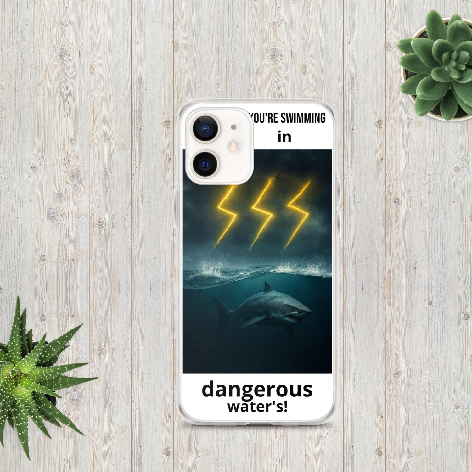 Clear Case for iPhone®-Always Blessed Print