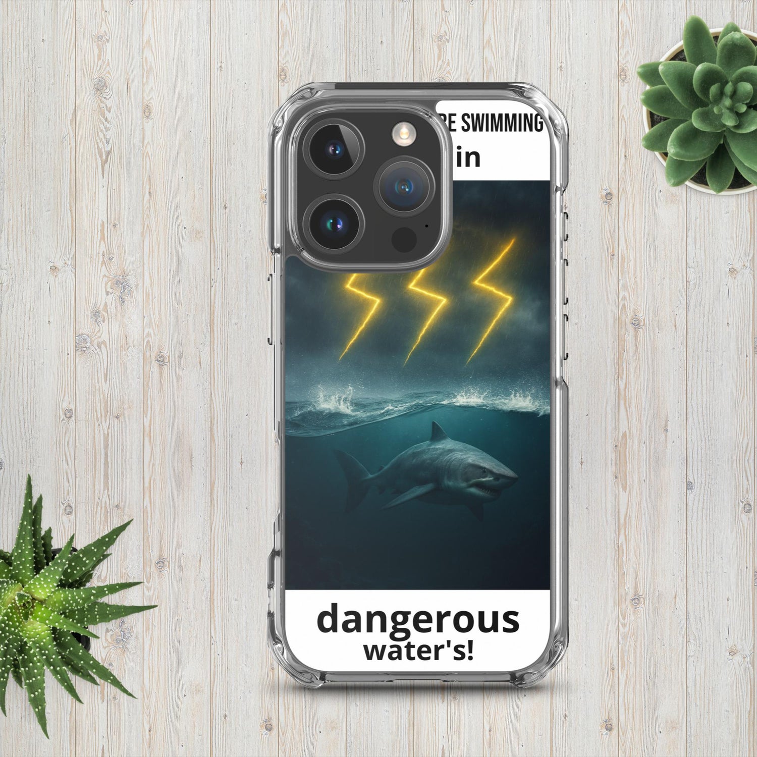 Clear Case for iPhone®-Always Blessed Print