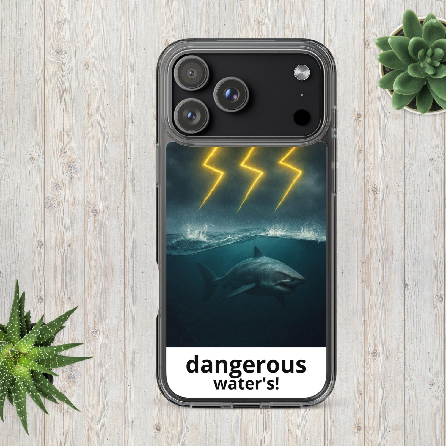 Clear Case for iPhone®-Always Blessed Print