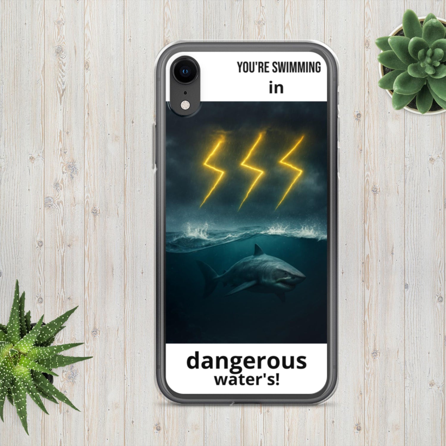 Clear Case for iPhone®-Always Blessed Print