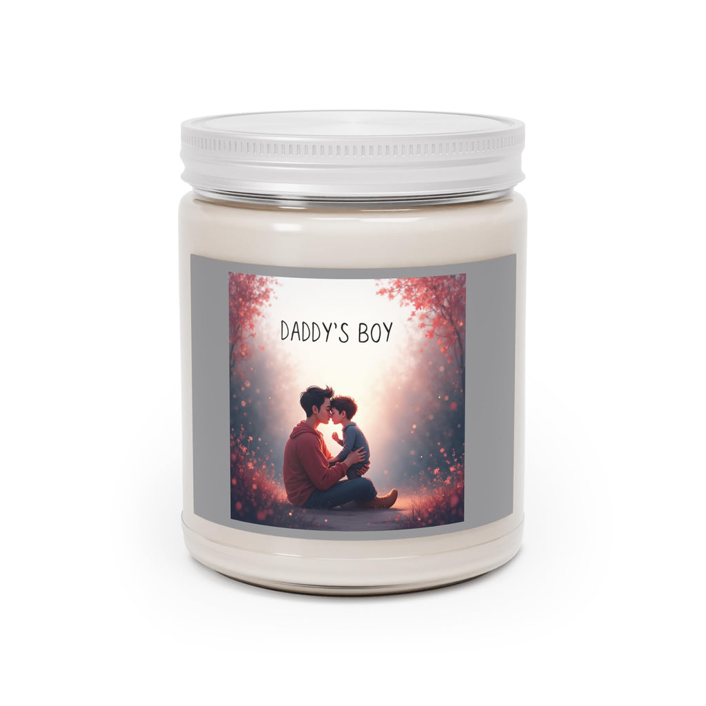 Scented Soy Candle - Daddy's Boy, Father’s Day Gift, Relaxation Candle, Home Decor, Aromatherapy, Personalized Gift-Always Blessed Print