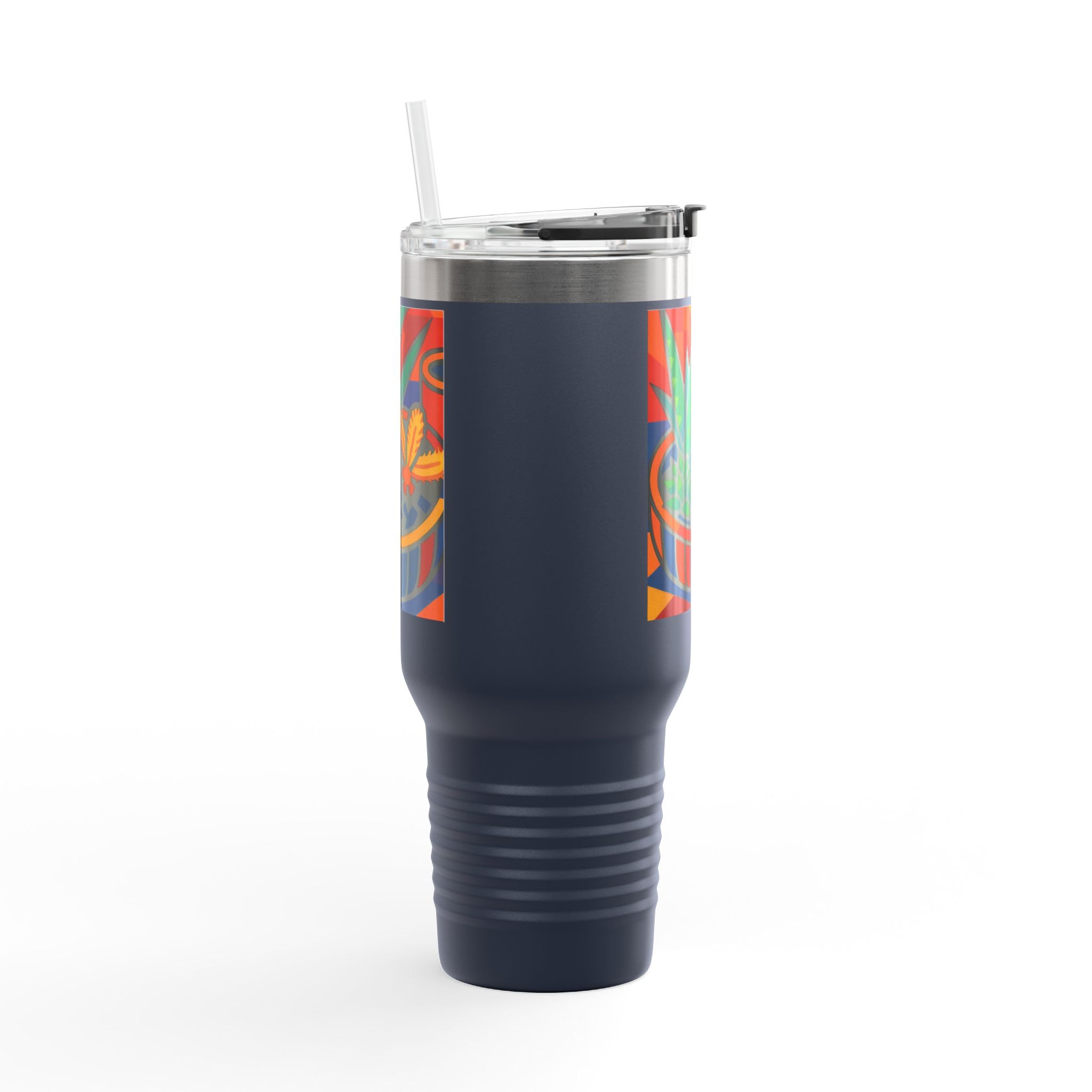 Vibrant Insulated Travel Mug, 40oz-Always Blessed Print