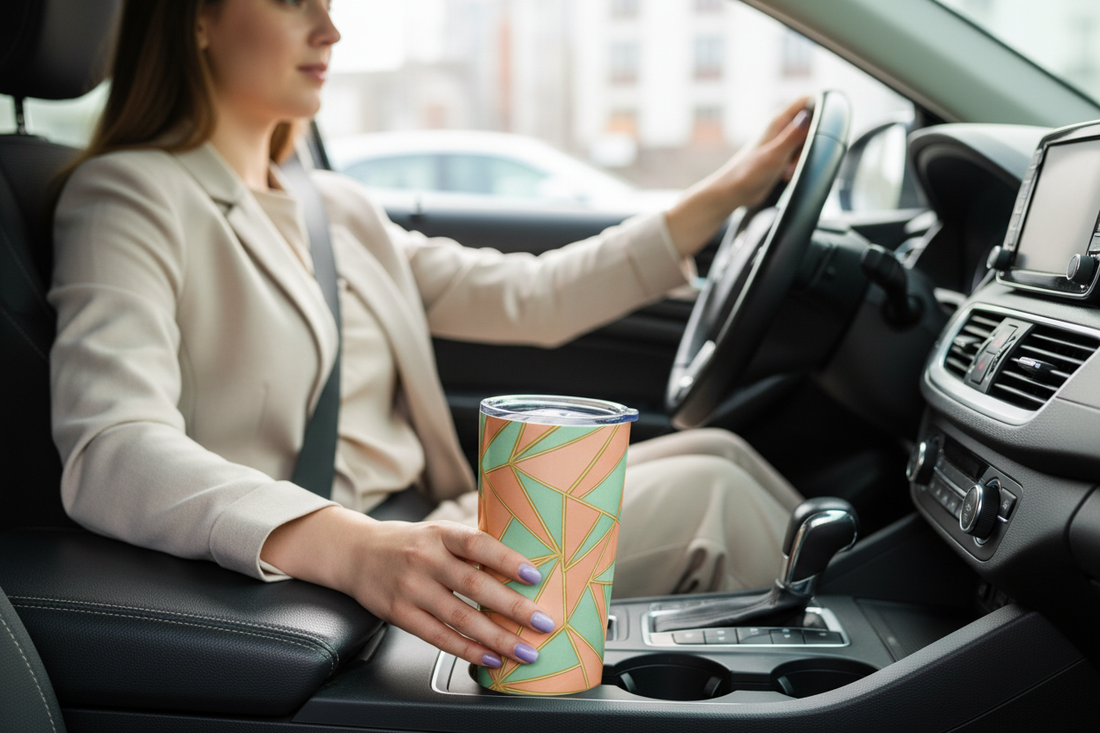 Geometric Tumbler Car