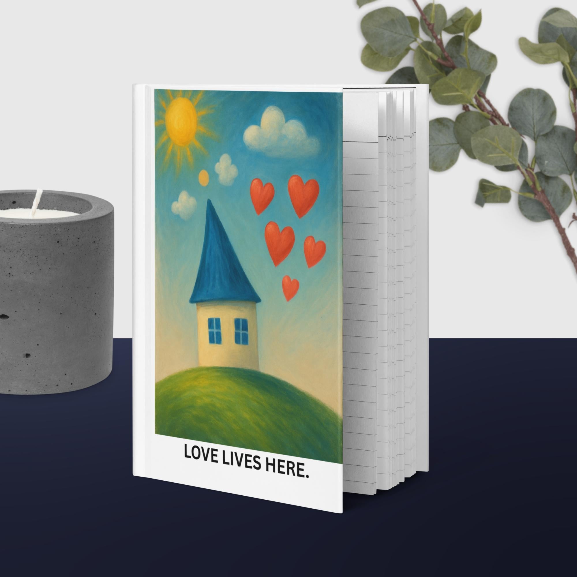 Hardcover journal matte-Always Blessed Print