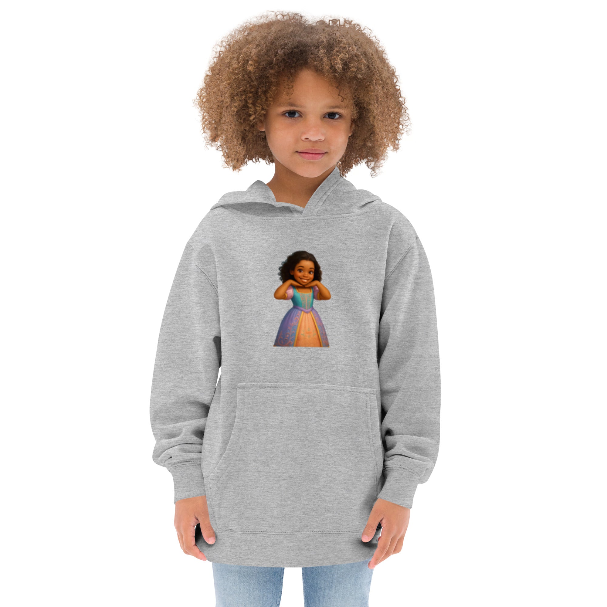 Kids fleece hoodie-Always Blessed Print