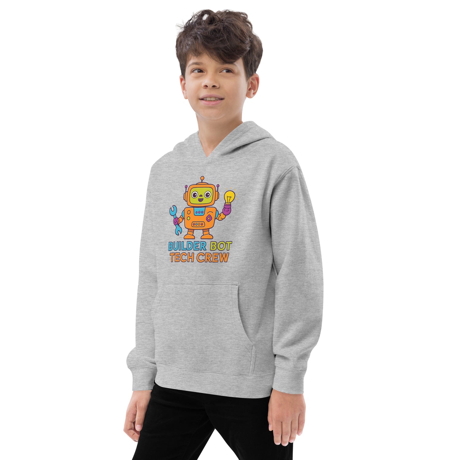 Kids fleece hoodie-Always Blessed Print