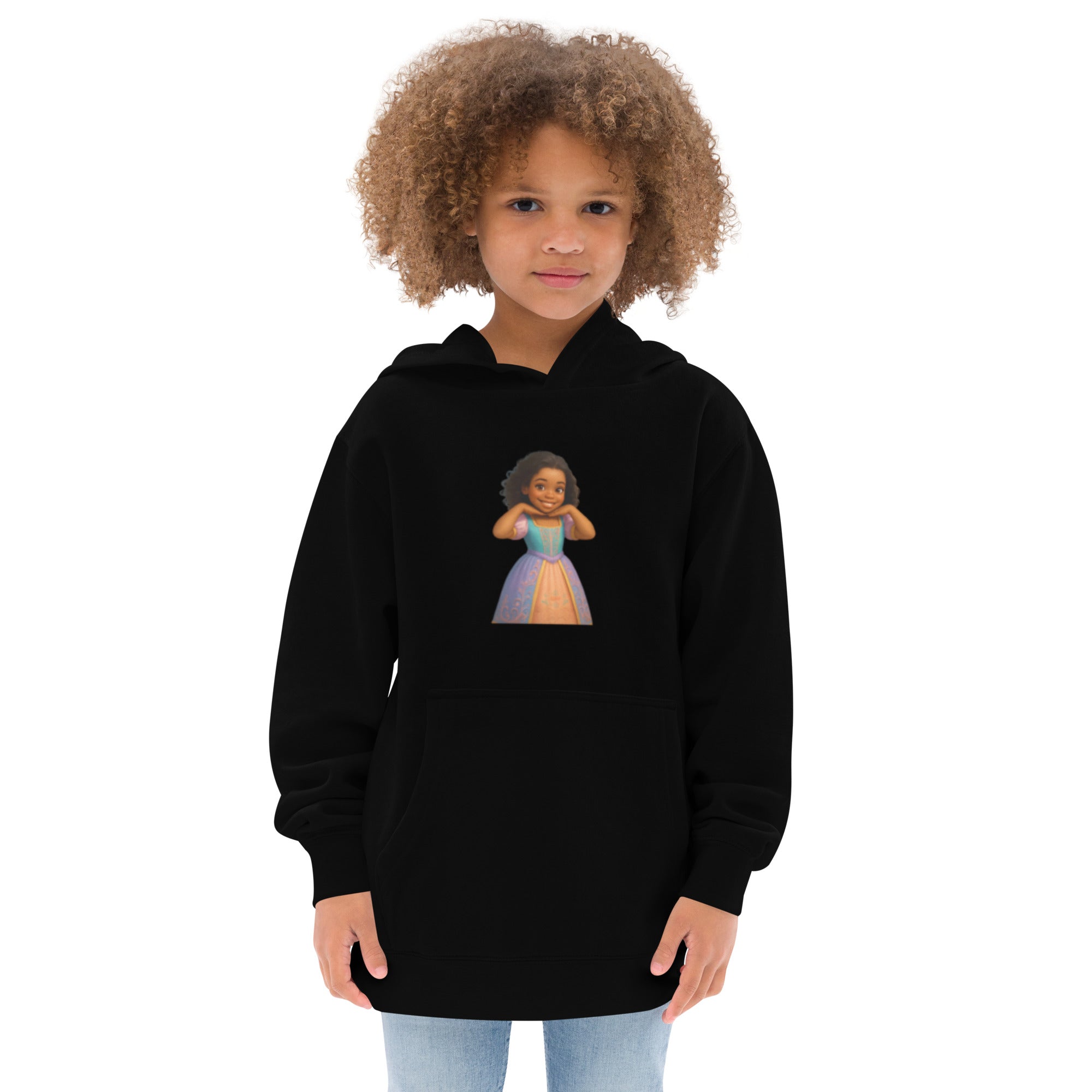 Kids fleece hoodie-Always Blessed Print
