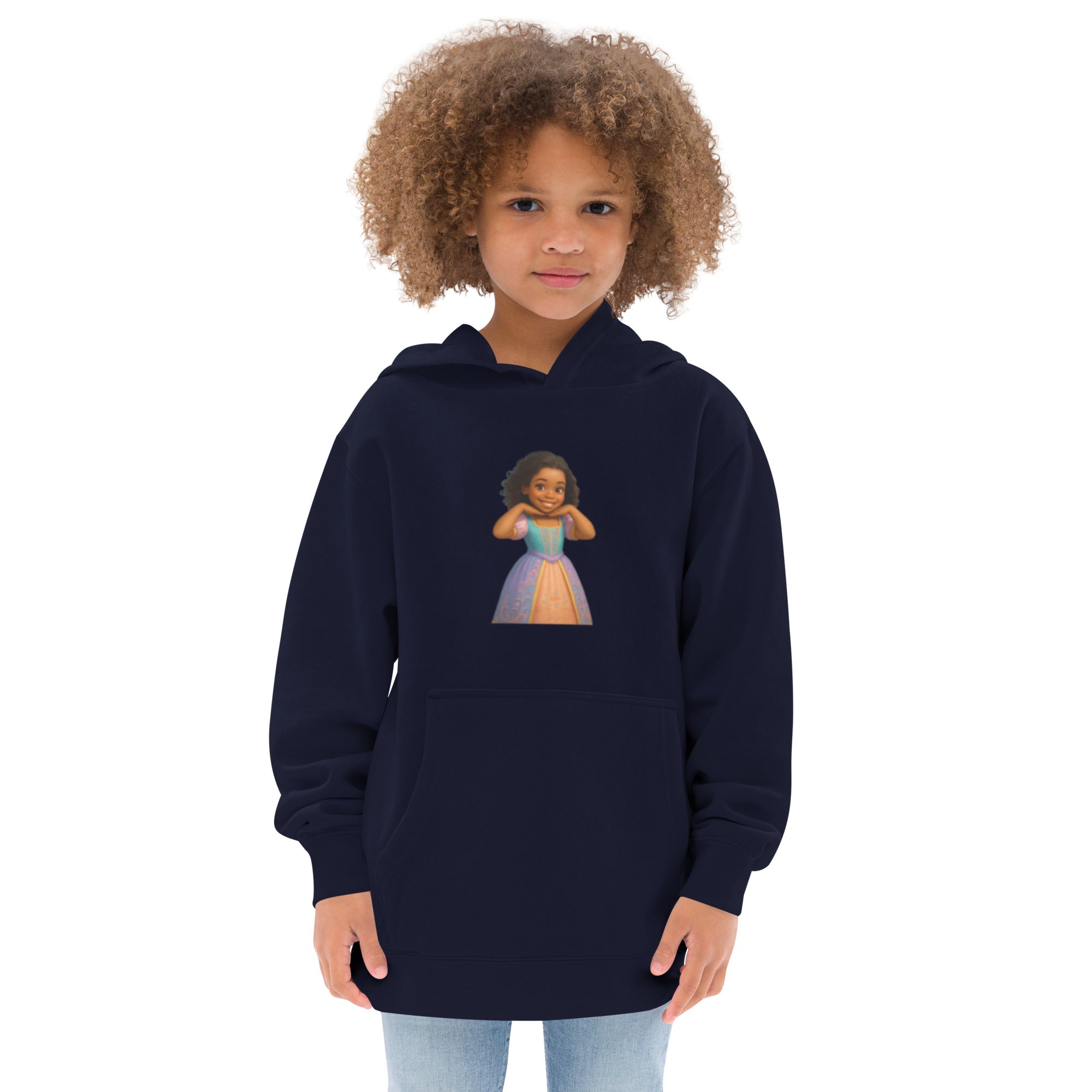 Kids fleece hoodie-Always Blessed Print