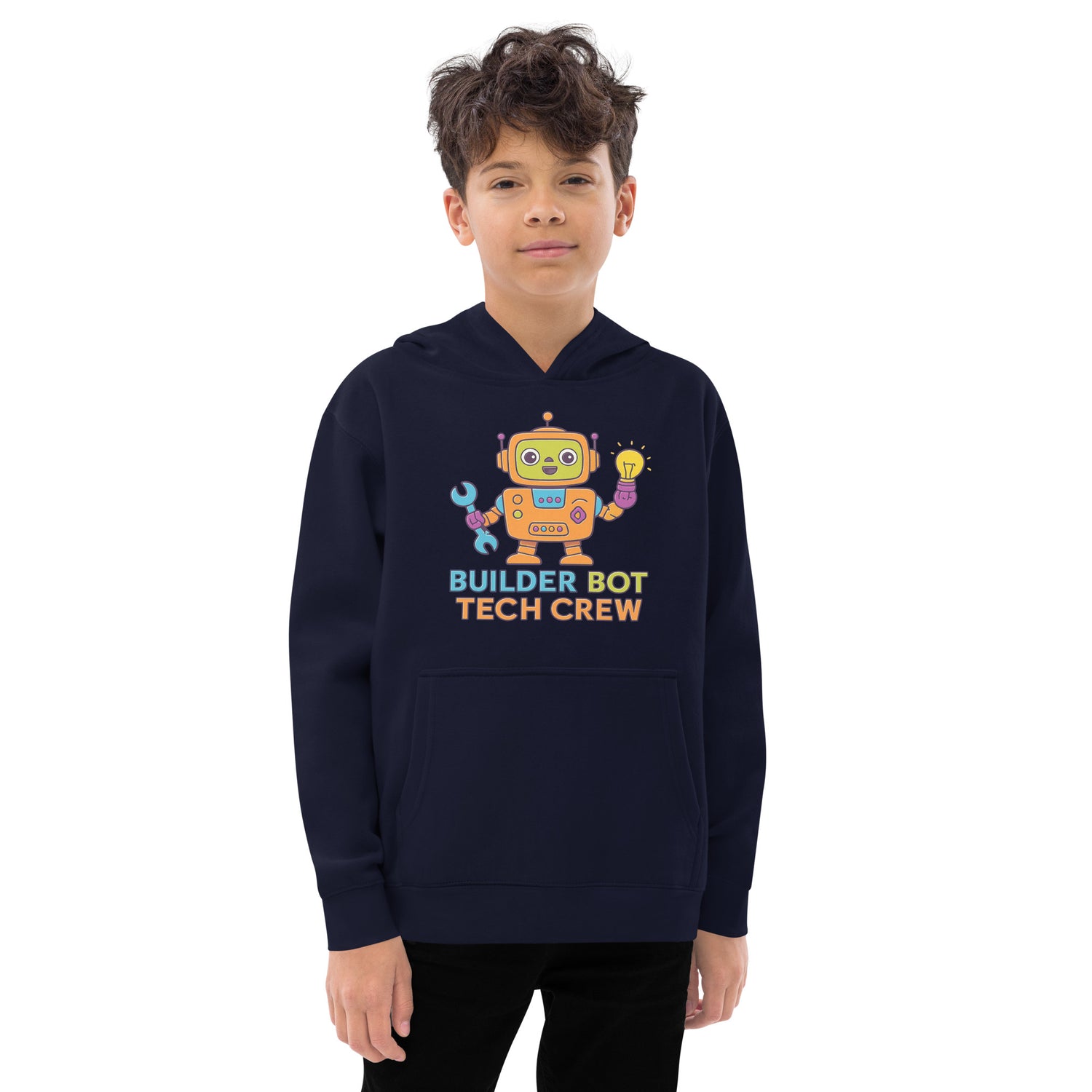 Kids fleece hoodie-Always Blessed Print