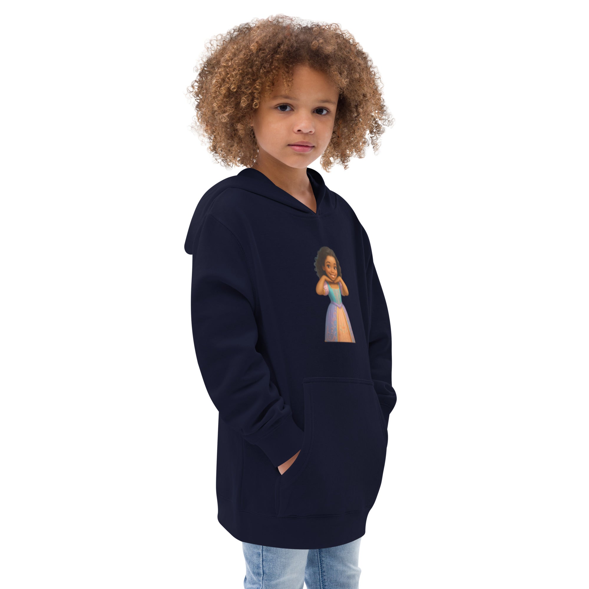 Kids fleece hoodie-Always Blessed Print