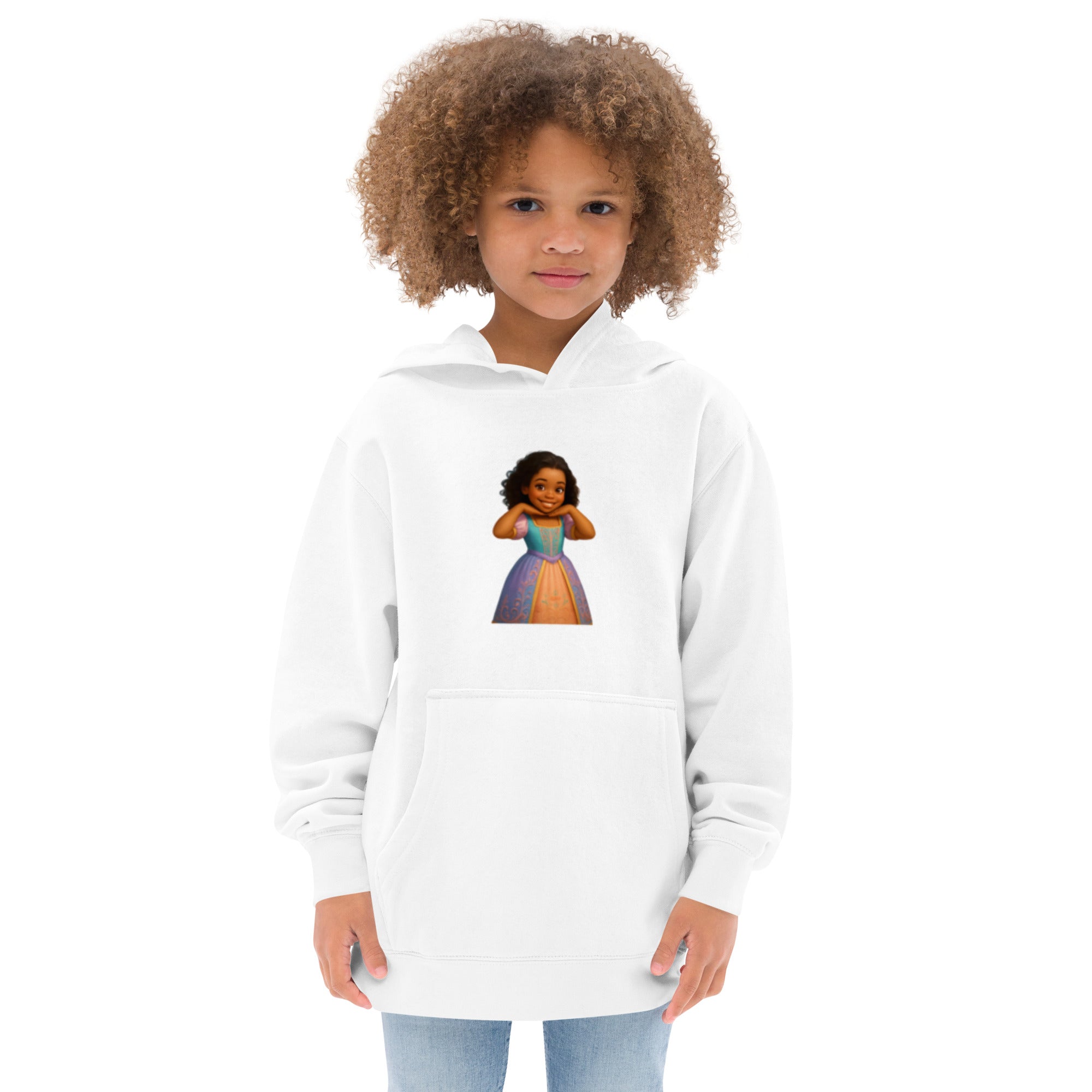 Kids fleece hoodie-Always Blessed Print