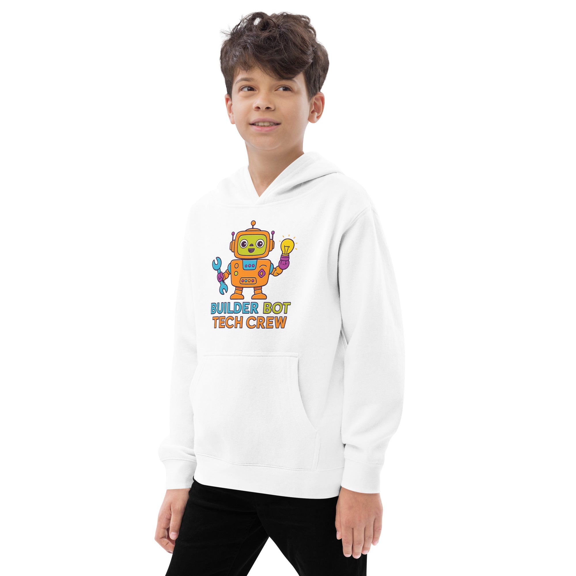 Kids fleece hoodie-Always Blessed Print