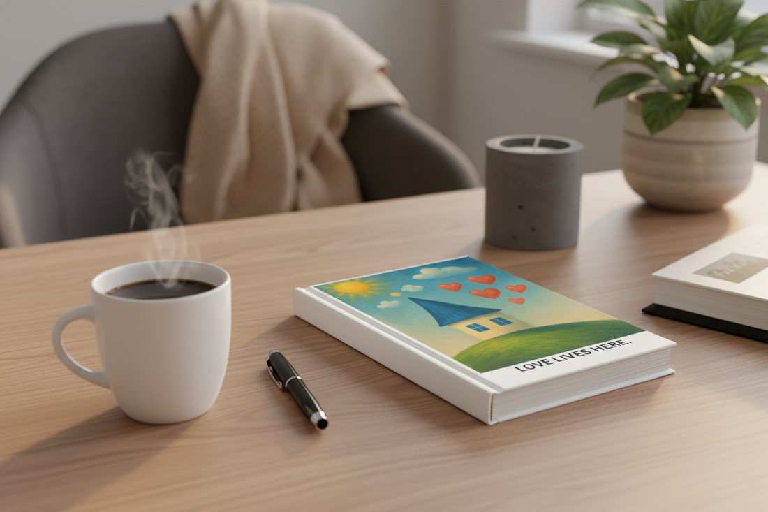 Love Lives Here Journal Desk