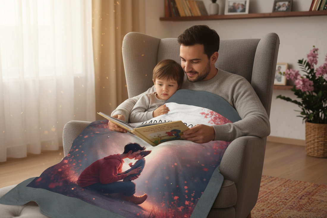 Snuggling Under Blanket