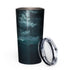 Tapered stainless steel tumbler-Always Blessed Print