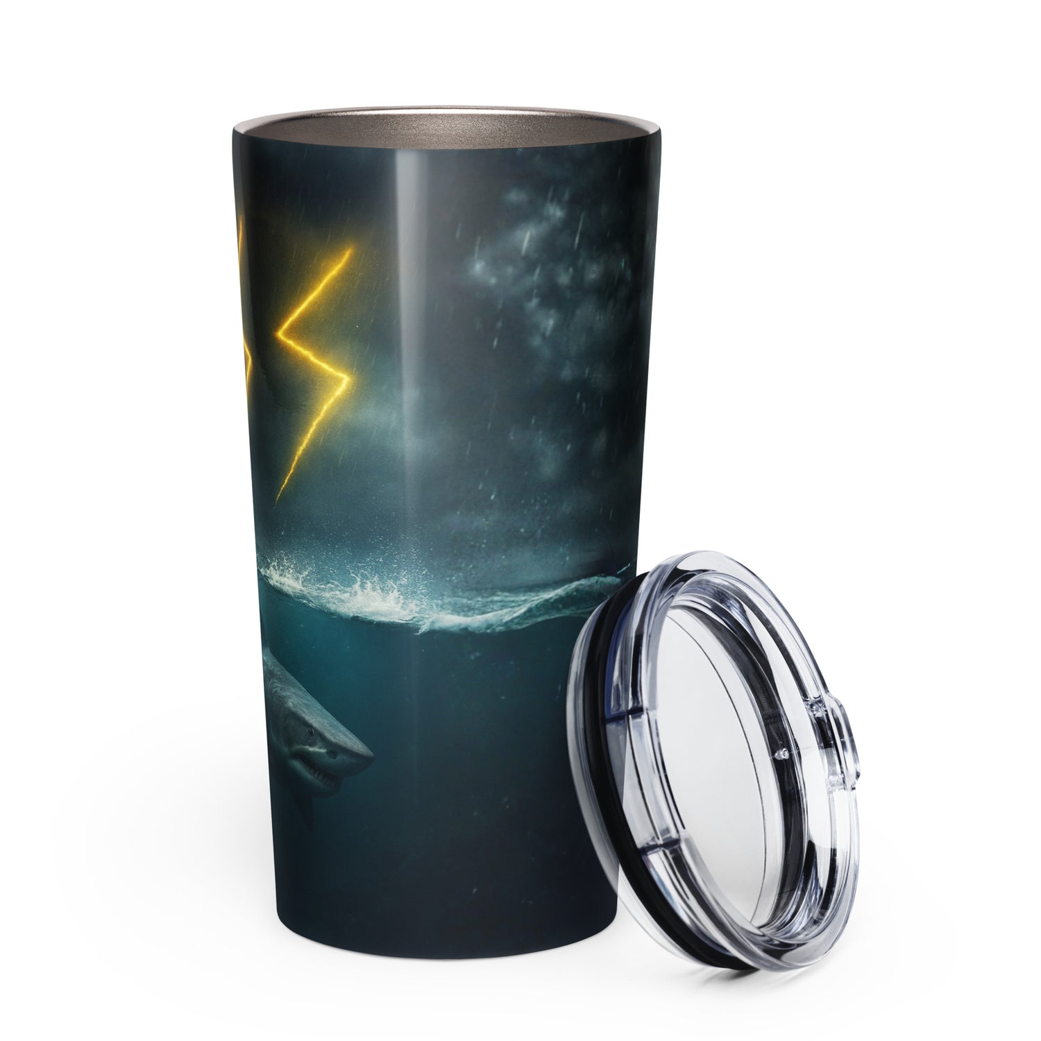 Tapered stainless steel tumbler-Always Blessed Print