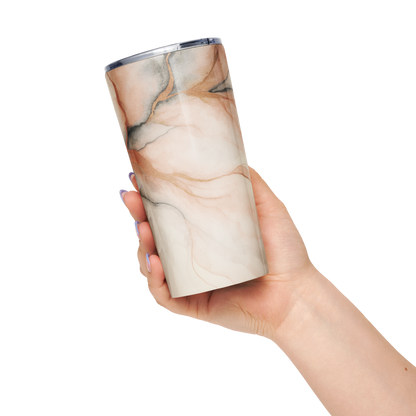 Tapered stainless steel tumbler-Always Blessed Print