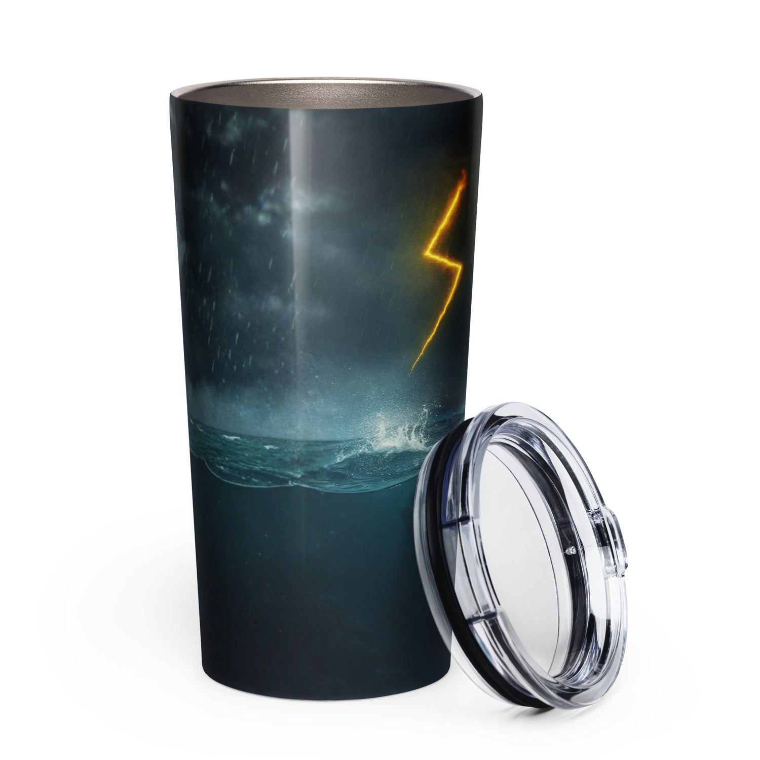 Tapered stainless steel tumbler-Always Blessed Print