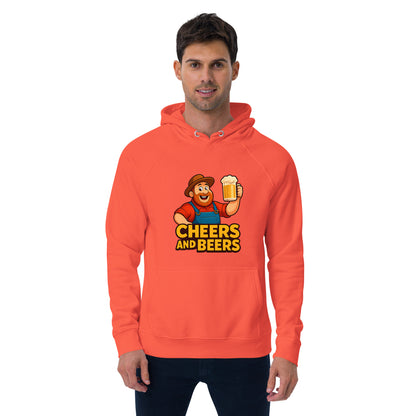 Unisex eco raglan hoodie-Always Blessed Print