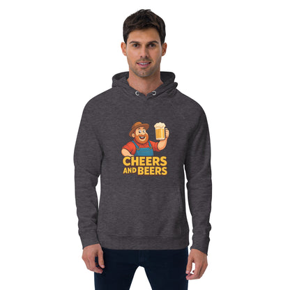 Unisex eco raglan hoodie-Always Blessed Print