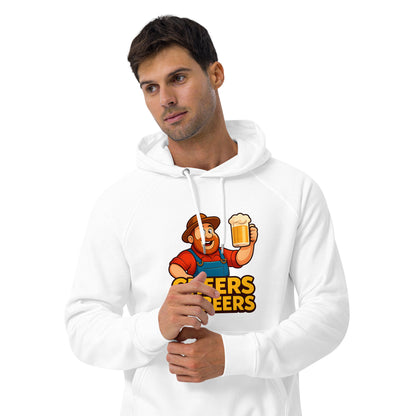 Unisex eco raglan hoodie-Always Blessed Print