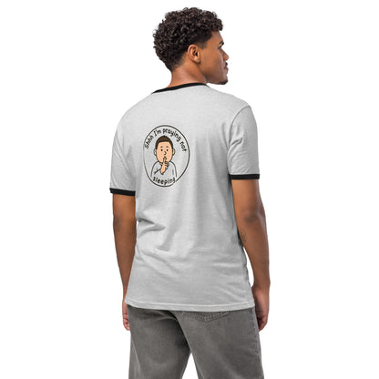 Unisex ringer t-shirt-Always Blessed Print