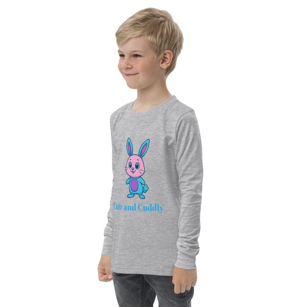 Youth long sleeve tee-Always Blessed Print