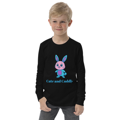 Youth long sleeve tee-Always Blessed Print