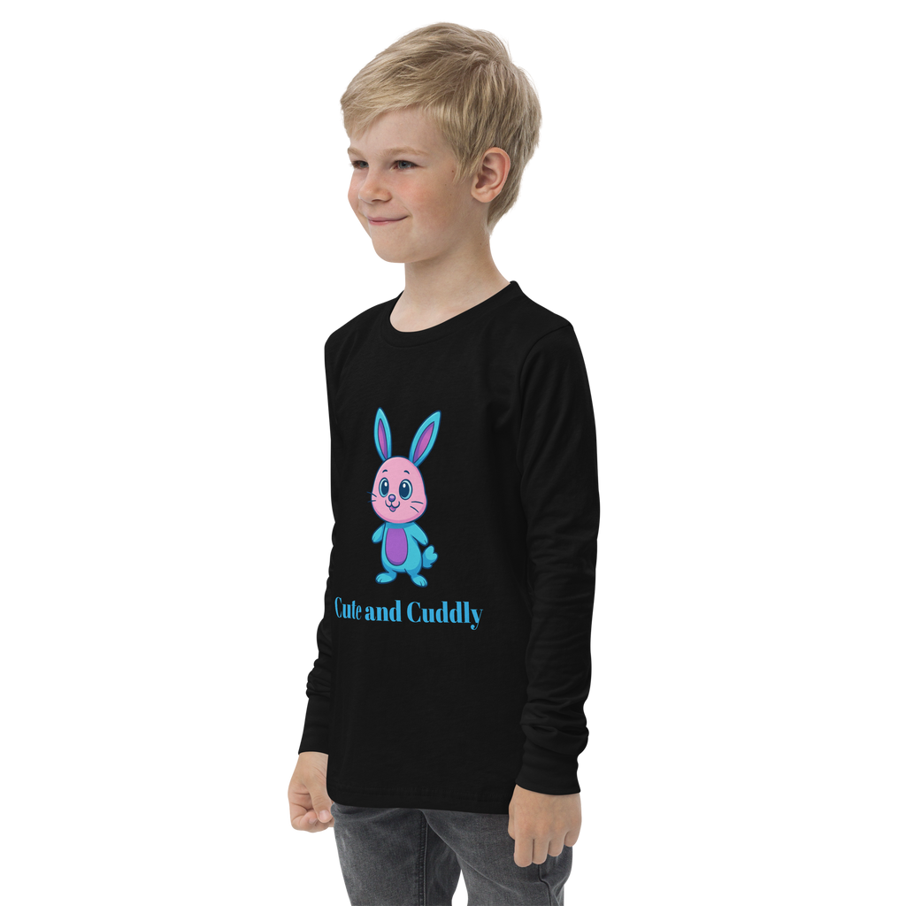 Youth long sleeve tee-Always Blessed Print