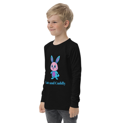 Youth long sleeve tee-Always Blessed Print