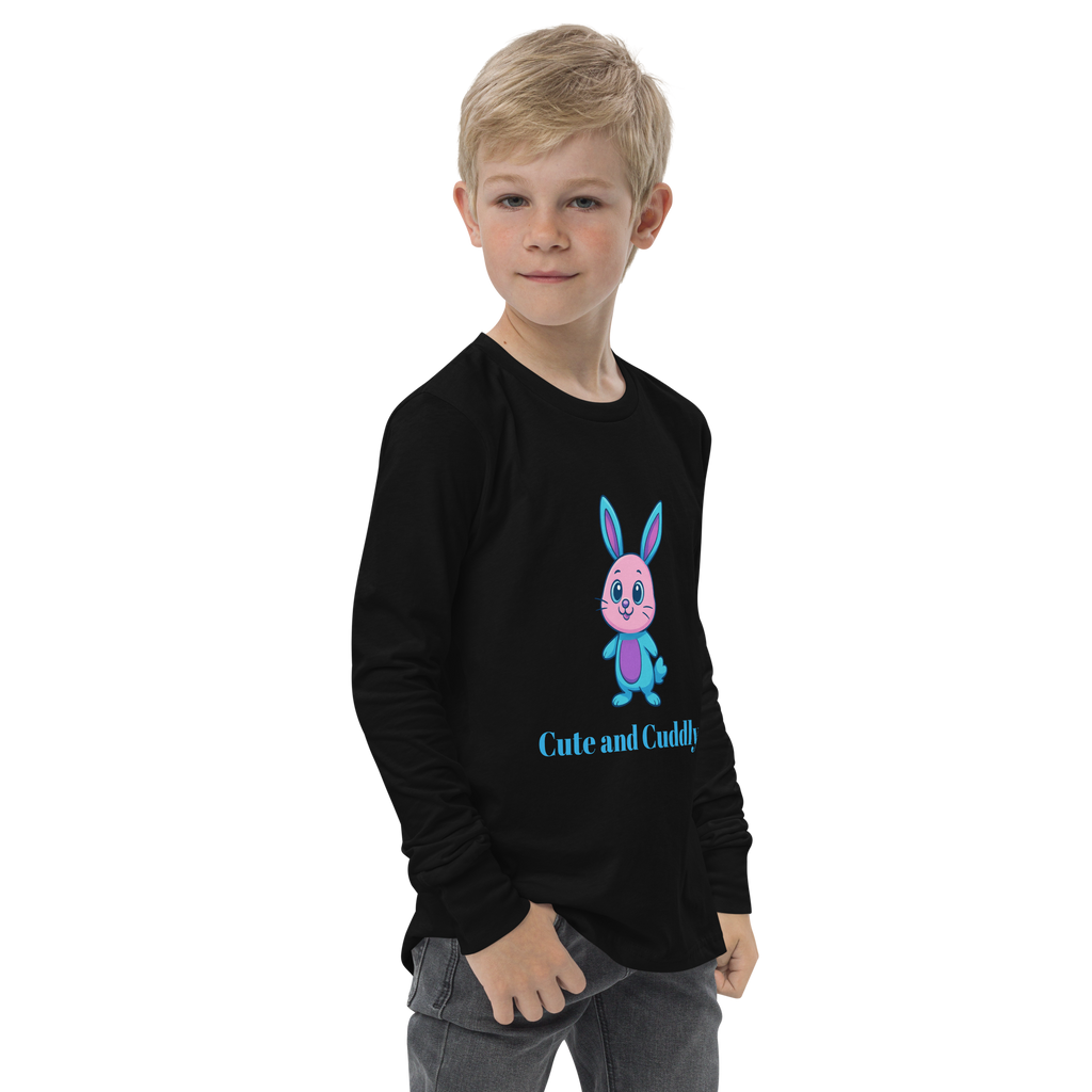 Youth long sleeve tee-Always Blessed Print