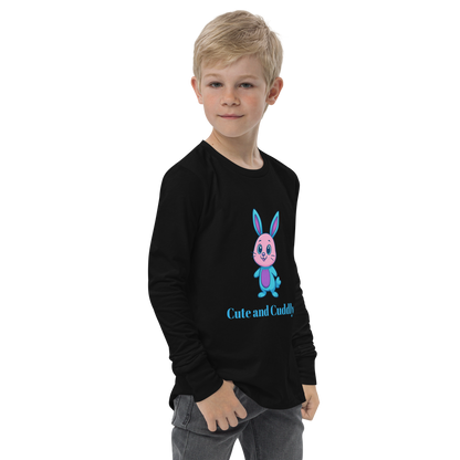 Youth long sleeve tee-Always Blessed Print