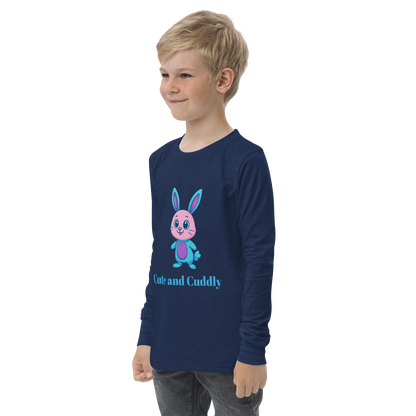 Youth long sleeve tee-Always Blessed Print